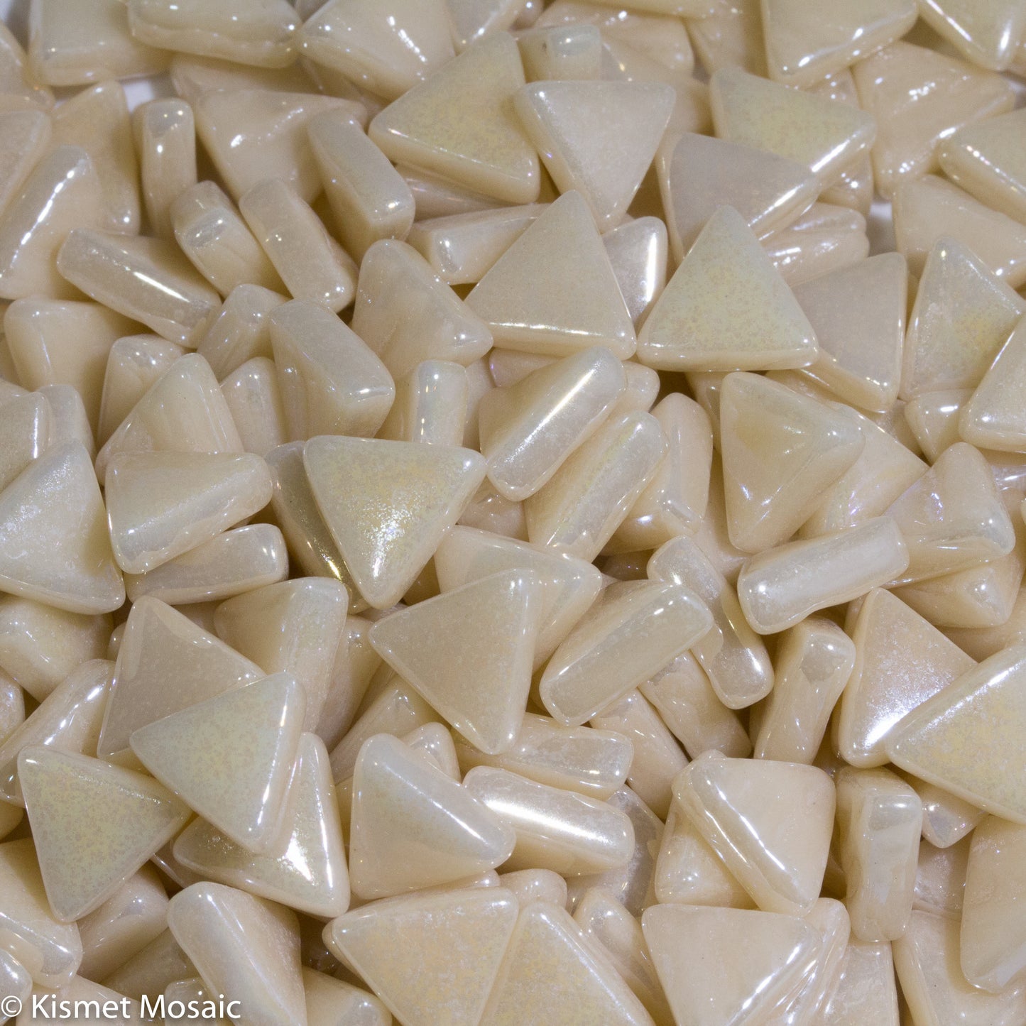 792-i - Canvas Triangle, TriangleIrid tile - Kismet Mosaic - mosaic supplies