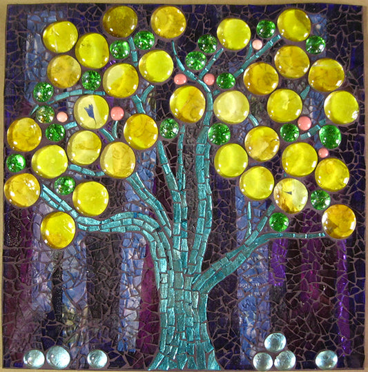 mixed media mosaic by JCanz Studio