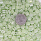 8mm 01i pastel green iridized