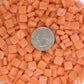 103-g Salmon, 8mm - Oranges, Reds & Pinks tile - Kismet Mosaic - mosaic supplies