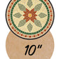 10" Circle Waterproof Mosaic Backer