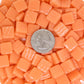 1103-g Salmon, 12mm - Oranges, Reds & Pinks tile - Kismet Mosaic - mosaic supplies