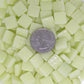 126-g Pale Yellow, 12mm - Yellows tile - Kismet Mosaic - mosaic supplies