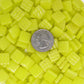 127-g Light Yellow, 12mm - Yellows tile - Kismet Mosaic - mosaic supplies