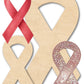 Awareness Ribbon Multi-Art Shape