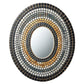 12" Oval Shaped Skeewbacker with 9" Oval Acrylic Mirror