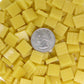131-m Zinnia, 12mm - Yellows tile - Kismet Mosaic - mosaic supplies
