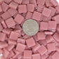 135-g Light Rose, 12mm - Oranges, Reds & Pinks tile - Kismet Mosaic - mosaic supplies