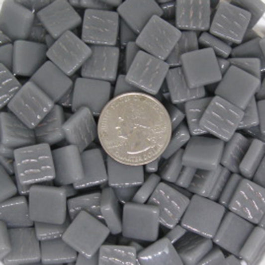147-g Dark Gray, 12mm - White, Gray & Black tile - Kismet Mosaic - mosaic supplies