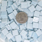 159-m Crystal Blue, 12mm - Blues & Purples tile - Kismet Mosaic - mosaic supplies