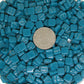 16-g Dark Teal, 8mm mosaic tile - Greens & Teals tile - Kismet Mosaic - mosaic supplies