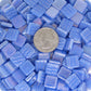162-i Light Periwinkle, 12mm - Blues & Purples tile - Kismet Mosaic - mosaic supplies