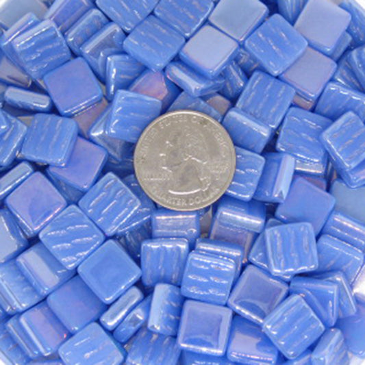 162-i Light Periwinkle, 12mm - Blues & Purples tile - Kismet Mosaic - mosaic supplies