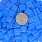 166-m Gulfstream, 12mm - Blues & Purples tile - Kismet Mosaic - mosaic supplies