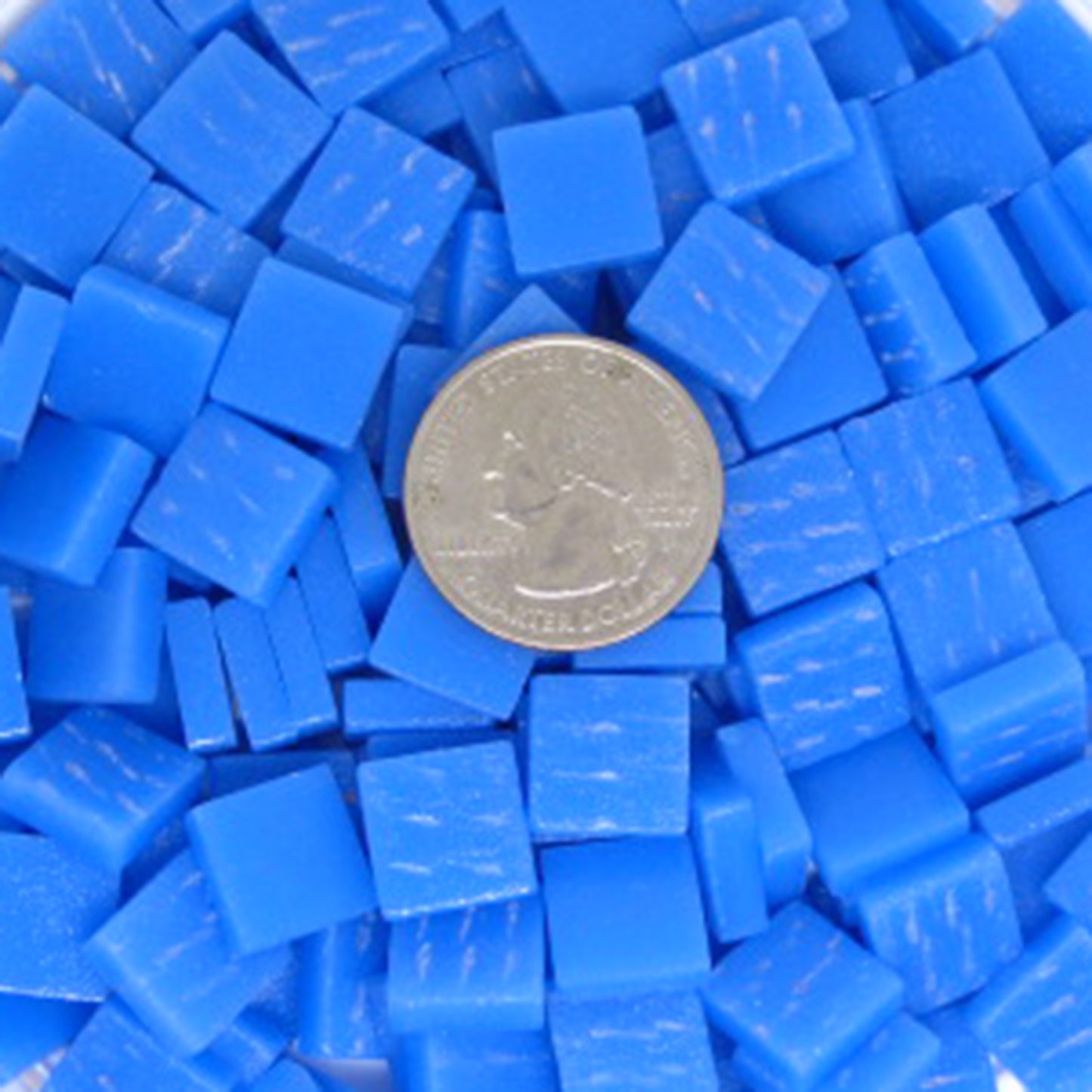 166-m Gulfstream, 12mm - Blues & Purples tile - Kismet Mosaic - mosaic supplies