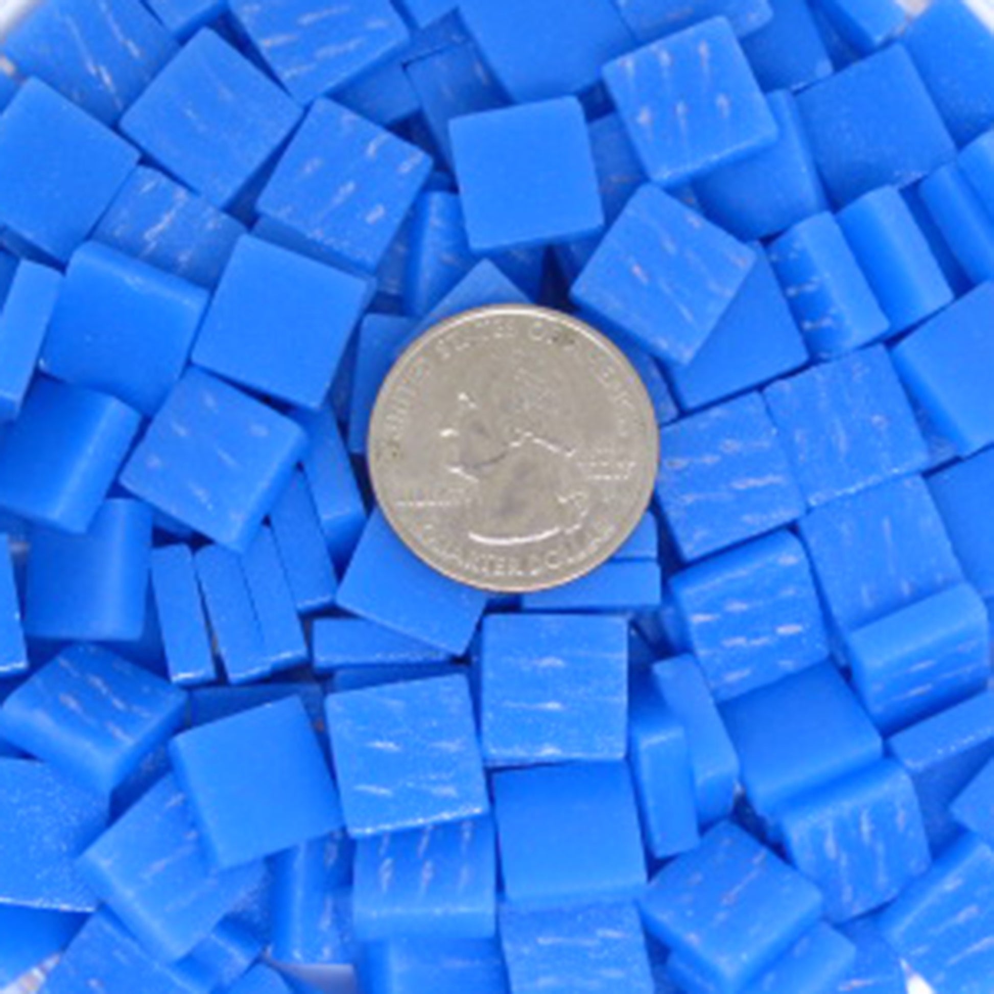 166-m Gulfstream, 12mm - Blues & Purples tile - Kismet Mosaic - mosaic supplies