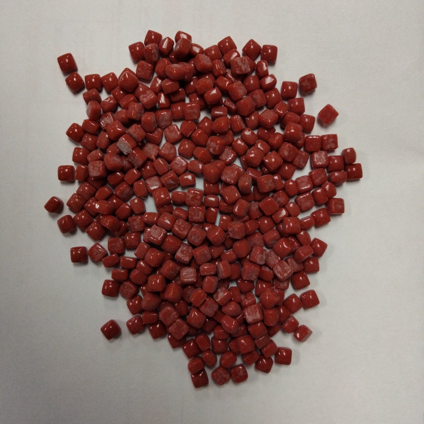 MM107g MicroMosaicTiles - Chili Red Gloss