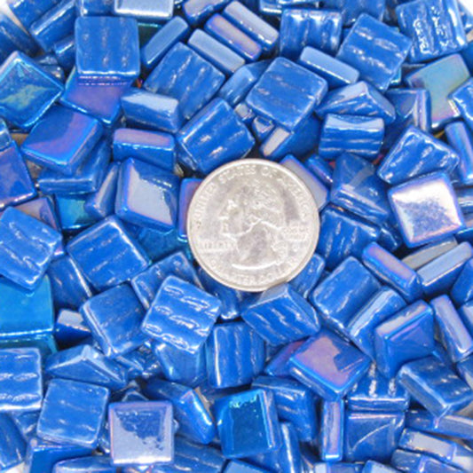 170-i Prussian Blue, 12mm - Blues & Purples tile - Kismet Mosaic - mosaic supplies