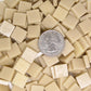 192-m Canvas, 12mm - Tans & Browns tile - Kismet Mosaic - mosaic supplies