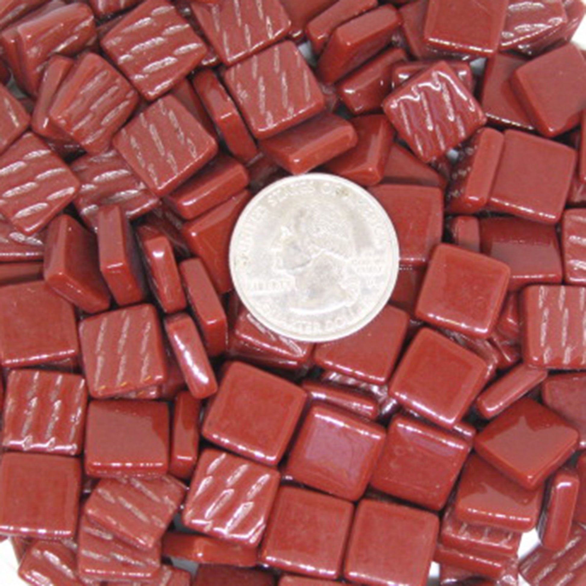 198-g Auburn, 12mm - Tans & Browns tile - Kismet Mosaic - mosaic supplies
