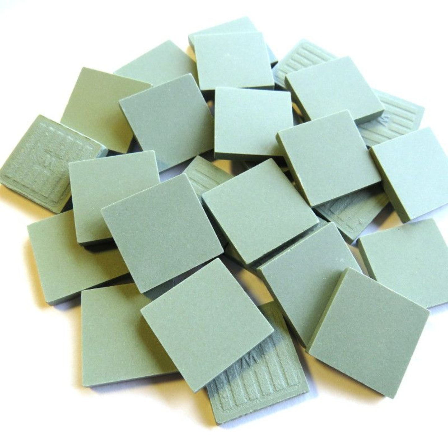 Winckelman's light green porcelain tile, 20mm, loose tile