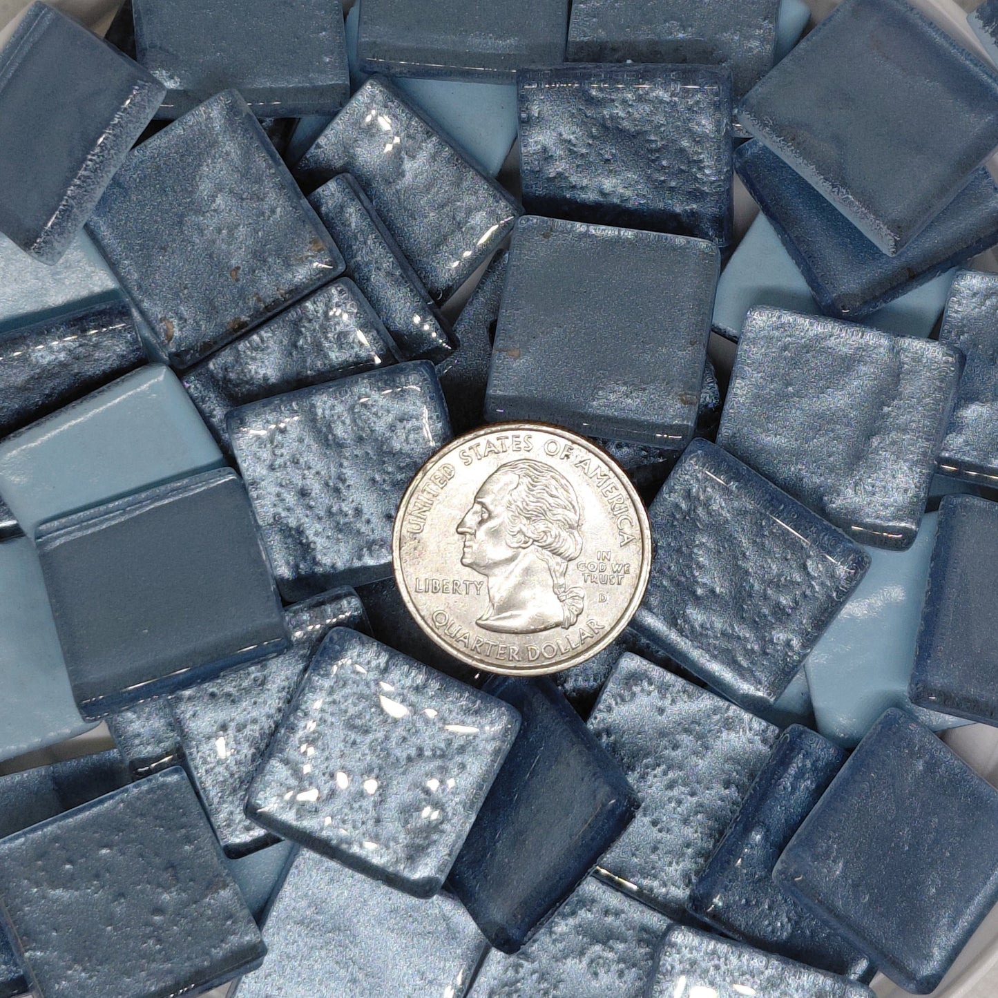 Krystal Blue metallic Cadet Blue