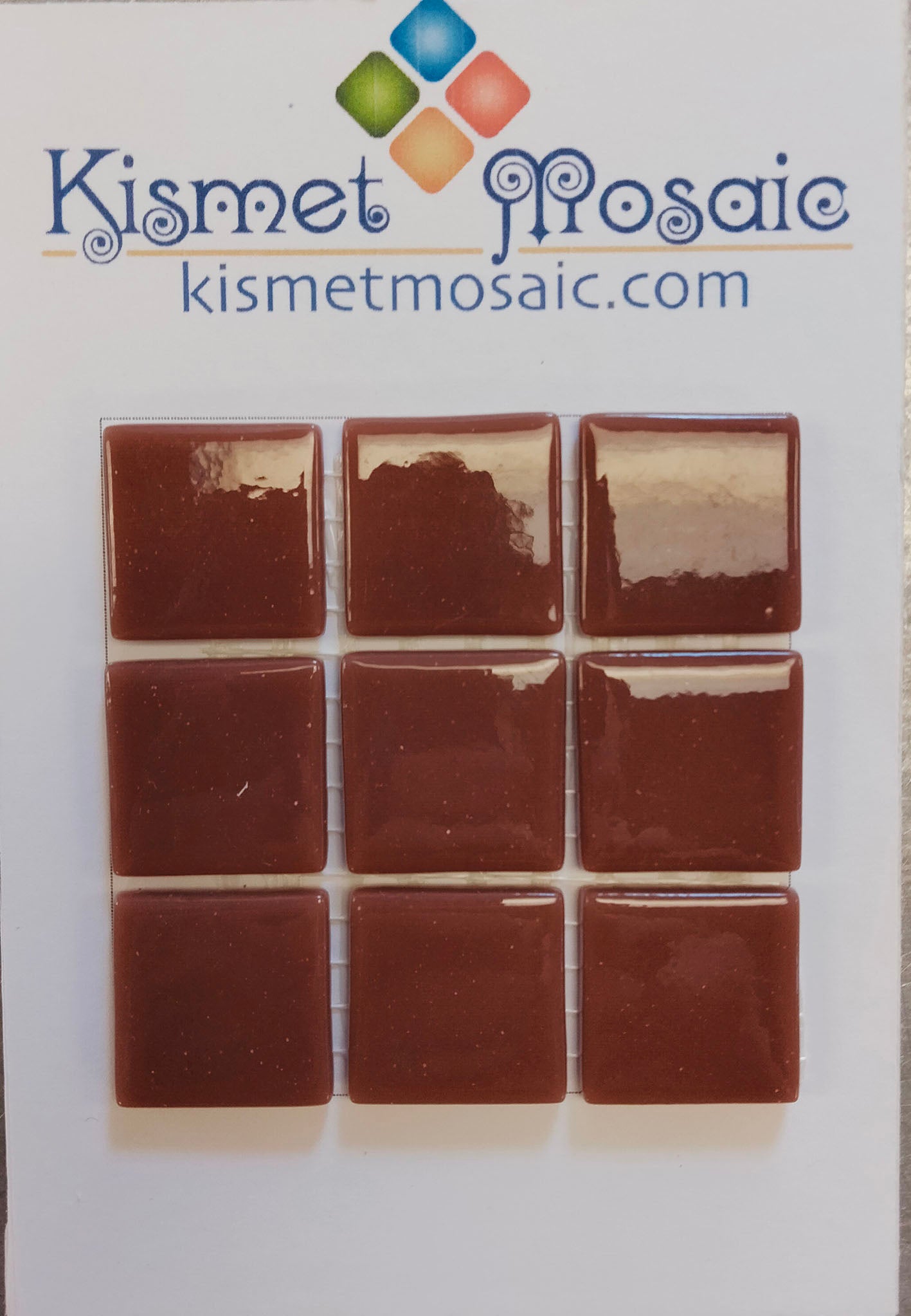 897g 25mm Hot Chocolate-sheeted tile