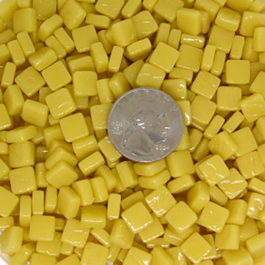 31-g Zinnia, 8mm - Yellows tile - Kismet Mosaic - mosaic supplies