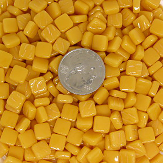 33-g Butternut, 8mm - Yellows tile - Kismet Mosaic - mosaic supplies