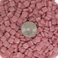 35-g Light Rose, 8mm - Oranges, Reds & Pinks tile - Kismet Mosaic - mosaic supplies