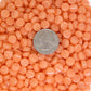 4103-g Salmon Mini Rounds, MiniRoundGloss tile - Kismet Mosaic - mosaic supplies