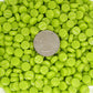 411-g Lime Green Mini Rounds, MiniRoundGloss tile - Kismet Mosaic - mosaic supplies