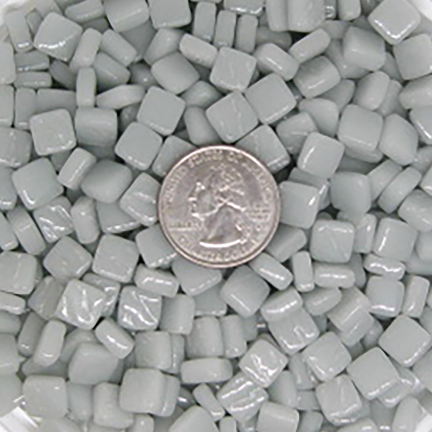 8mm light gray tiles, recycled glass, eco friendly