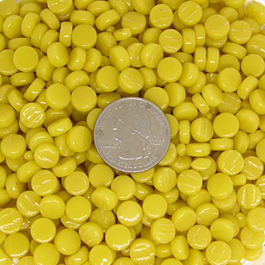 430-g Sweet Corn Mini Rounds, MiniRoundGloss tile - Kismet Mosaic - mosaic supplies