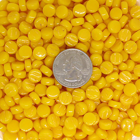 432-g Marigold Mini Rounds, MiniRoundGloss tile - Kismet Mosaic - mosaic supplies