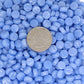 462-g Light Periwinkle Mini Rounds, MiniRoundGloss tile - Kismet Mosaic - mosaic supplies