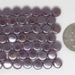 485-i Purple Mini Rounds, MiniRoundIrid tile - Kismet Mosaic - mosaic supplies staggered