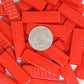 5107-g - Chili Red Rectangles - Glossy, KismetRectangle tile - Kismet Mosaic - mosaic supplies