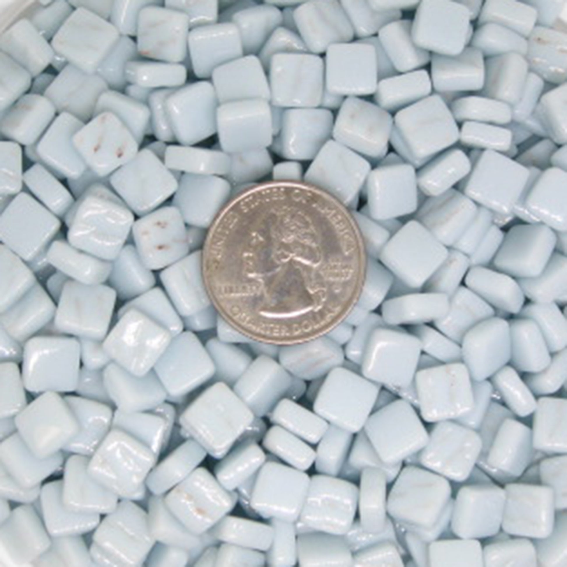 59-g Crystal Blue, 8mm - Blues & Purples tile - Kismet Mosaic - mosaic supplies