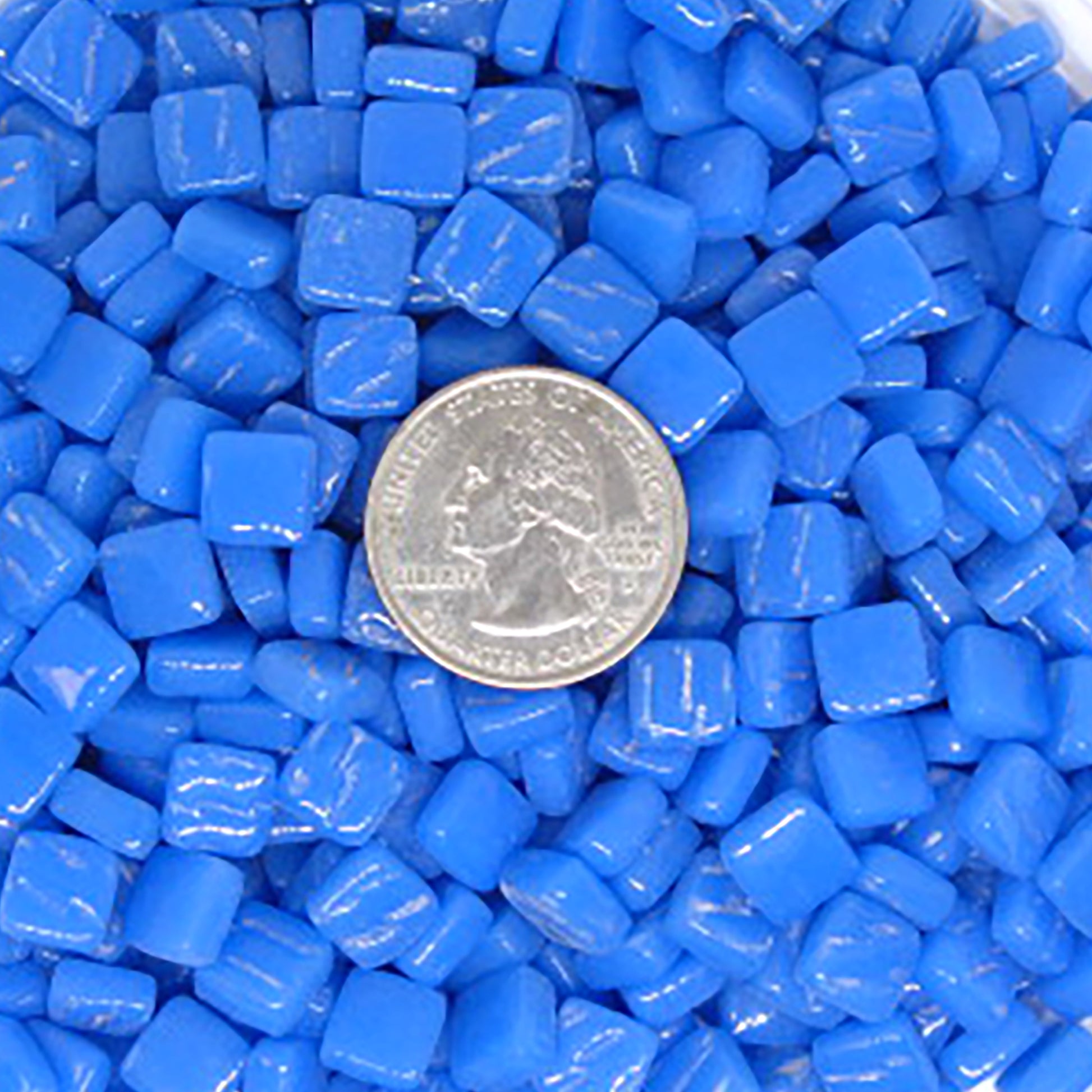 66-g Gulfstream, 8mm - Blues & Purples tile - Kismet Mosaic - mosaic supplies