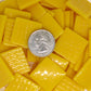 832-g Marigold Gloss 25mm - recycled glass tile - Kismet Mosaic - mosaic supplies