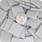 843-g Light Gray Gloss 25mm - recycled glass tile - Kismet Mosaic - mosaic supplies