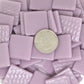 853-g Lavender Gloss 25mm - recycled glass tile - Kismet Mosaic - mosaic supplies