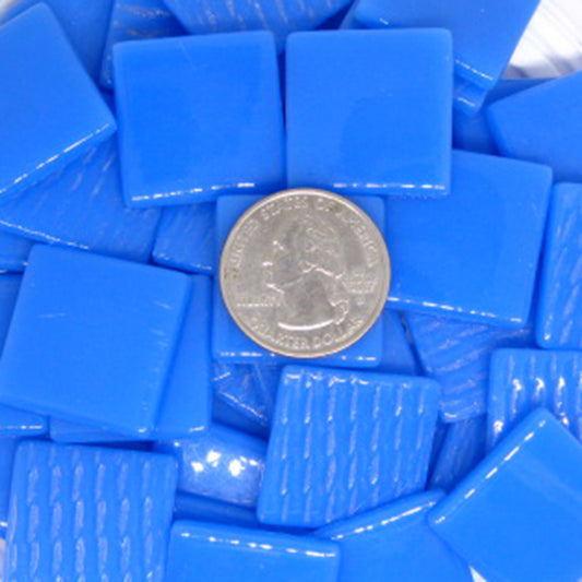 866-g Gulf Stream Gloss 25mm - recycled glass tile - Kismet Mosaic - mosaic supplies