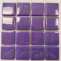 885g 25mm Purple Gloss-sheeted tile