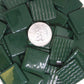 887-g Dark Forest Green Gloss 25mm - recycled glass tile - Kismet Mosaic - mosaic supplies