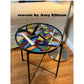Circle 17" Tabletop Mosaic Round Backer for 17-1/2" for Ikea Base
