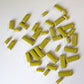 c-Sunshine Rectangles 1oz, CeramicRectangles tile - Kismet Mosaic - mosaic supplies