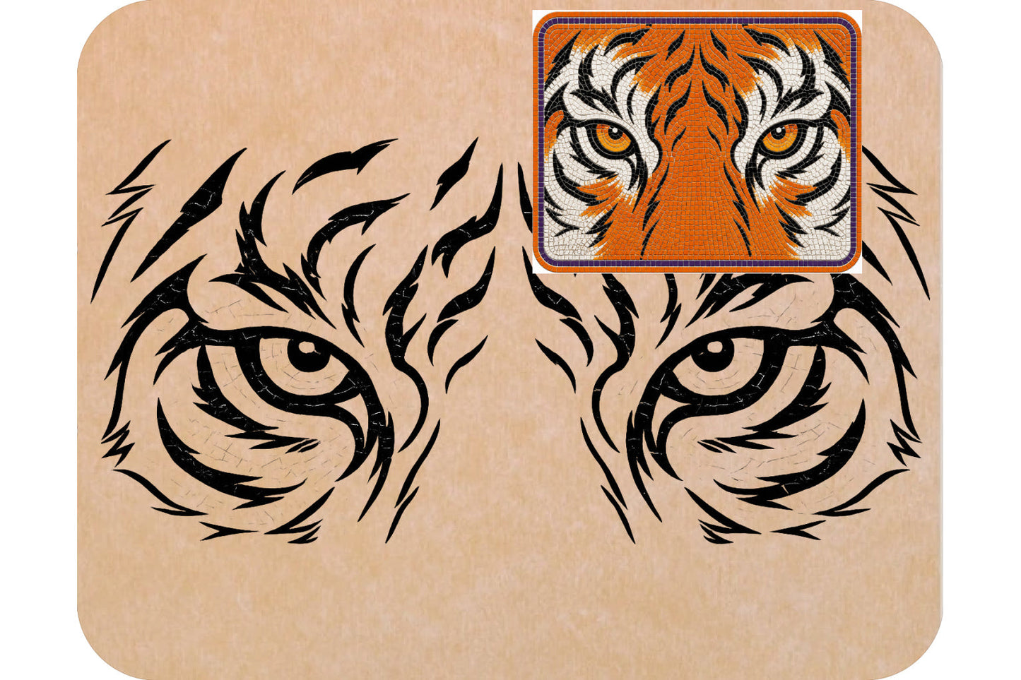 Clemson Tigers 11"x14" (pre-drilled for hanging kit)