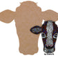 Cow 12" (pre-drilled for hanging kit)